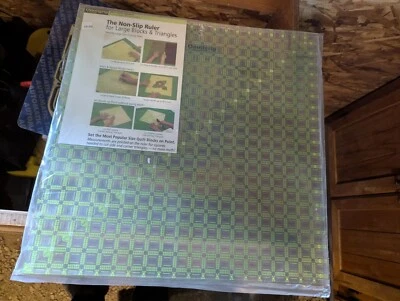 Omnigrip 20-1/2" x 20-1/2" Non-Slip Square Quilting Ruler - Image 1 of 3