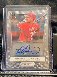Miguel Montero 2012 Panini Prizm Auto #MM Diamondbacks - Picture 1 of 2