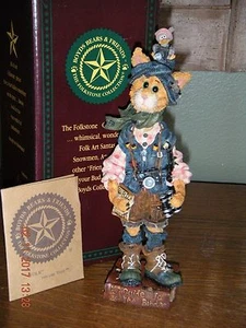 Boyds Bears Folkstone 1999~1E AUDUBON P. PUSSYWILLOW.THE BIRDWATCHER~STYLE #2868 - Picture 1 of 10