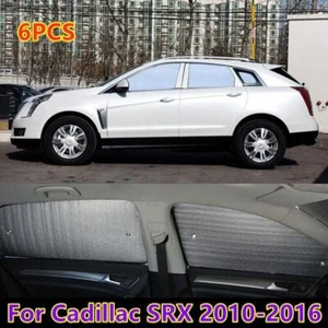 For Cadillac SRX 2010-2016 Side Window Windshield Privacy Interior Sunshade 6Pcs - Bild 1 von 4