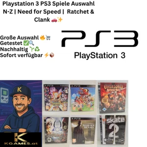 Playstation 3 PS3 Spiele Auswahl N-Z | Need for Speed | Ratchet & Clank 🚗✨ - Bild 1 von 481