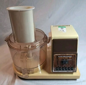 Hamilton Beach Scovill Electric Food Processor Model 710 Tested Missing Blades - Picture 1 of 13