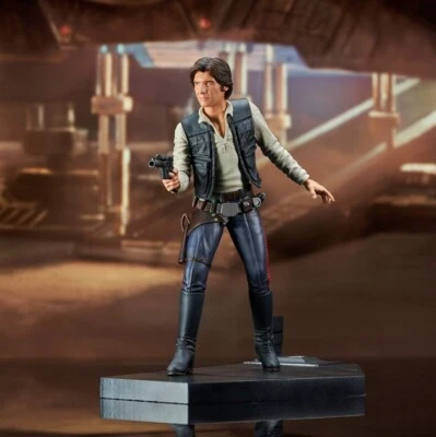 Estatua Gentle Giant Diamond Select Star Wars A New Hope Han Solo Milestones 1/7 Foto 1 de 4
