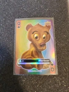 2021 Upper Deck Goodwin Champions Playing Cards QUEEN-CLUBS Merbear - Picture 1 of 2