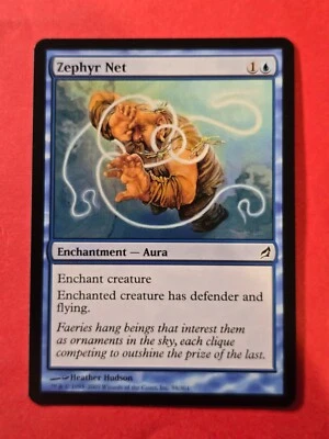 2007 Magic The Gathering Lorwyn #98 Zephyr Net, C, NF, cd1 - Image 1 of 3
