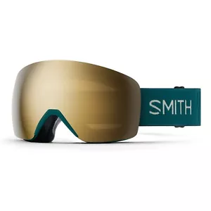 Smith Skyline Occhiali Sci/Neve Telaio Malachite ChromaPop Sole Nero Specchio Oro - Foto 1 di 1