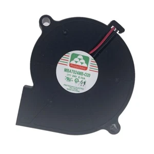 MBA7024MB-O20 DC Blower 24V 0.12A 7020 Turbo Fan 76.5mm X 70mm X 20mm Mute Fan - Picture 1 of 4