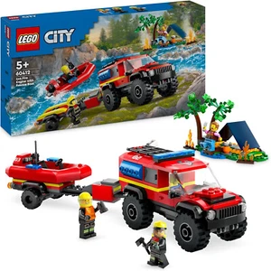 LEGO City 60412 Todoterreno Incendios Y Bote de Rescate - Imagen 1 de 1