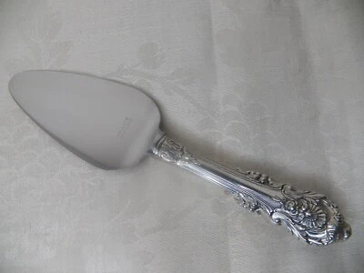 WALLACE SIR CHRISTOPHER STERLING SILVER HANDLED CHEESE KNIFE 6 1/2" NO MONOGRAM - Image 1 of 3