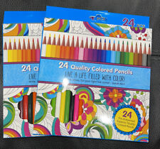 Your Light Has Come Isaiah 60:1 Pre-sharpened Color Pencil Set of 24 Lot of 2