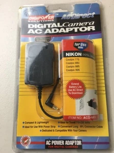 DigiPower Digital Camera Ac Adapter For Nikon Coolpix 775 880 885 995 # ACD-NKX - Picture 1 of 6