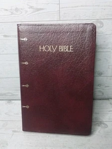 The New American Holy Bible 1987 Nelson 9053 CBG Brown Bonded Leather 8.5" X 5.5 - Picture 1 of 9
