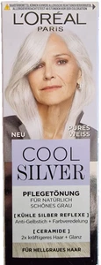 L’Oréal Paris Cool Silver Pflegetönung 01 Pures Weiss  NEU OVP - Bild 1 von 4