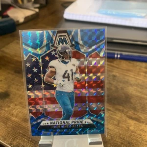 JOSH HINES-ALLEN 2024 PANINI MOSAIC #268 REACTIVE BLUE NATIONAL PRIDE - Bild 1 von 6