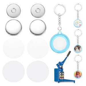 10 Sets Button Maker Supplies 25mm / 0.98 Inch Blank Badge Button Parts Badge... - Picture 1 of 6