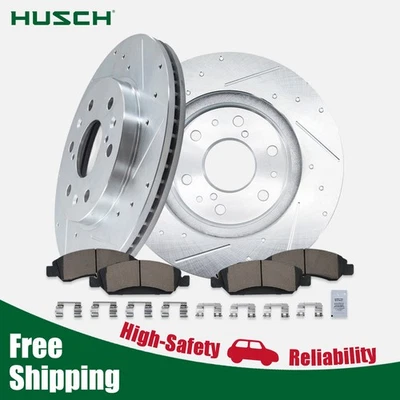Front Drilled Rotors Brake Pads for Chevrolet Suburban/Suburban 1500/Tahoe Foto 1 de 4