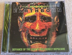 MALFORMED EARTHBORN - Defiance Of The Ugly VG+ COND CD Brutal Truth/Napalm Death - Imagen 1 de 3