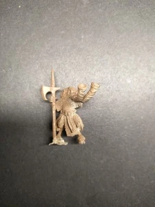 Warhammer Beastmen Bestigor Command Musician Fantasy Metal 1997 - Picture 1 of 4
