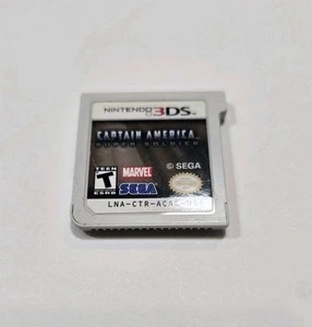 Captain America: Super Soldier (Nintendo 3DS, 2011) Sega MCU - Picture 1 of 2