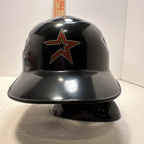 HOUSTON ASTROS RAWLINGS MINI BASEBALL “COOLFLO”BATTING HELMET WITH DISPLAY STAND Cover