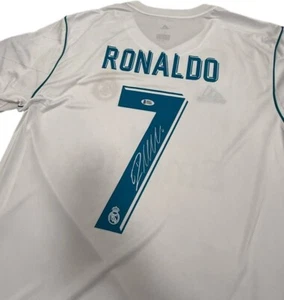 JERSEY #7 Hand Signed Autographed CRISTIANO RONALDO BAS COA - Picture 1 of 8