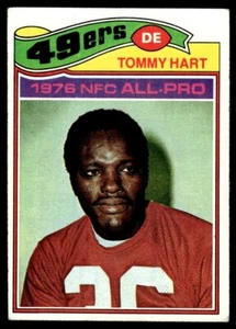 1977 Topps Tommy Hart San Francisco 49ers #40 - Imagen 1 de 2