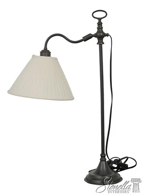 LF56575EC: ROBERT ABBEY Bronze Finish Desk Lamp w. Shade Foto 1 de 4