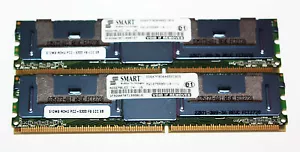 OEM 1gb (2 x 512mb) PC2-5300 Smart Memory--Supermicro Alliance Server I-4000x - Picture 1 of 2