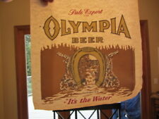 OLYMPIA BEER LABEL iron on tee shirt transfer full size authentic vintage 70s NO