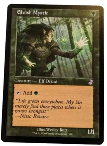 Elvish Mystic - Time Spiral Remastered - MTG Magic the Gathering Time Shifted - Picture 1 of 2