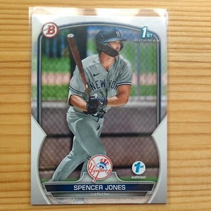 2023 Bowman 1st Edition - #BPPF-139 Spencer Jones (RC) - Picture 1 of 4