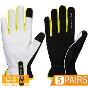 5 x Men Safety Waterproof Membrane Water Resistant Insulated Work Winter Gloves - Picture 1 of 5