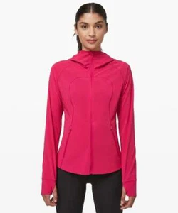 NUEVO CON ETIQUETAS Lululemon Mist Over Cortavientos ~TALLA:6~Calypso PinkMist - Imagen 1 de 4
