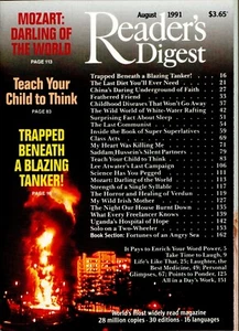 Reader's Digest Australia - August 1991 - Saddam Hussein, Lee Atwater + Mozart - Picture 1 of 2