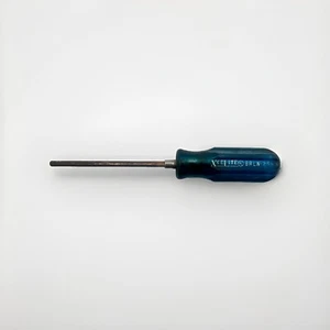Vintage Xcelite BRLN-25 5/32 Allen Hex Screwdriver Lovely Blue Handle - Picture 1 of 7