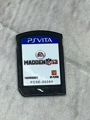 Madden NFL 13 Cartridge ONLY (Playstation Vita, 2012) - Image 1 of 3