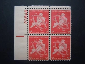 #C38 5c New York City Plate Block #23846 UL MNH OG VF CV $4 "Includes New Mount" - Picture 1 of 3