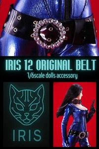 IRIS12 1/6 Scale Killer Style Belt for Phicen TBLeague | PU Leather Black - Picture 1 of 2