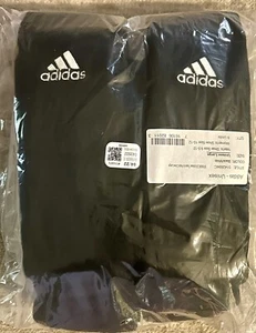 Adidas UNISEX Black Sock(6 PACK) Calf Length-Large-Men=sz 9.5-12/Women=sz 10-12 - Picture 1 of 3
