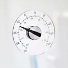1pc Clear Outdoor Klebefenster Thermometer Circular fr Wand Garten Zimmer