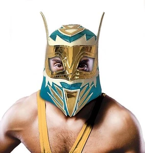 Warrior Wrestling Mask Luchador Mexican Fancy Dress Halloween Costume Accessory - Picture 1 of 1