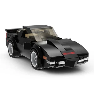 MOC KITT Knight Rider Cars Model Building Blocks Classic Collectible Toy Cars - Picture 1 of 6