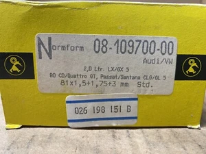 New Old Stock NormForm Engine Piston Ring Set #08-109700-00  - Bild 1 von 10