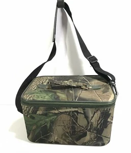 Camouflage Pattern Make-up Cosmetic Case Carry-on Luggage Shoulder Strap Mirror - Picture 1 of 12