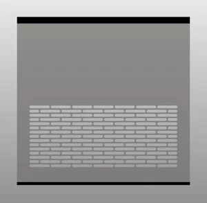 Hyte y60 Side Panel | Ventilated Side Panel For Y60 | 3mm Tinted Grey Plexiglass - Bild 1 von 2