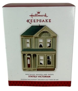NIB Nostalgic Houses Shops 2013 Stately Victorian Hallmark Ornament QX9122 30th - Picture 1 of 8