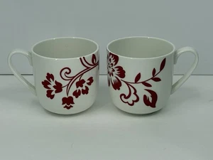 MARTHA STEWART Collection “ Chelsea “ Coffee Tea Mug (Set Of 2) EUC - Picture 1 of 6