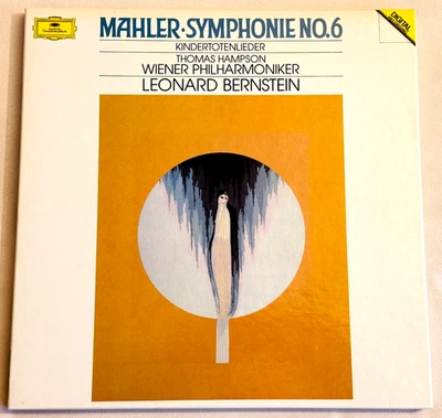 LEONARD BERNSTEIN Mahler Symphony No.6 1989 ED1 DGG DIGITAL 2LP BOX NM MINT - Image 1 of 4