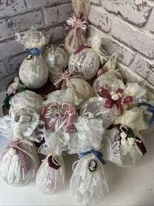 Vintage Christmas tree ornaments set - Picture 1 of 4