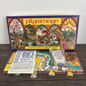 Pilgrimage Medieval Board Game by Whitehall 1984 Crusaders Historical COMPLETE - Picture 1 of 24